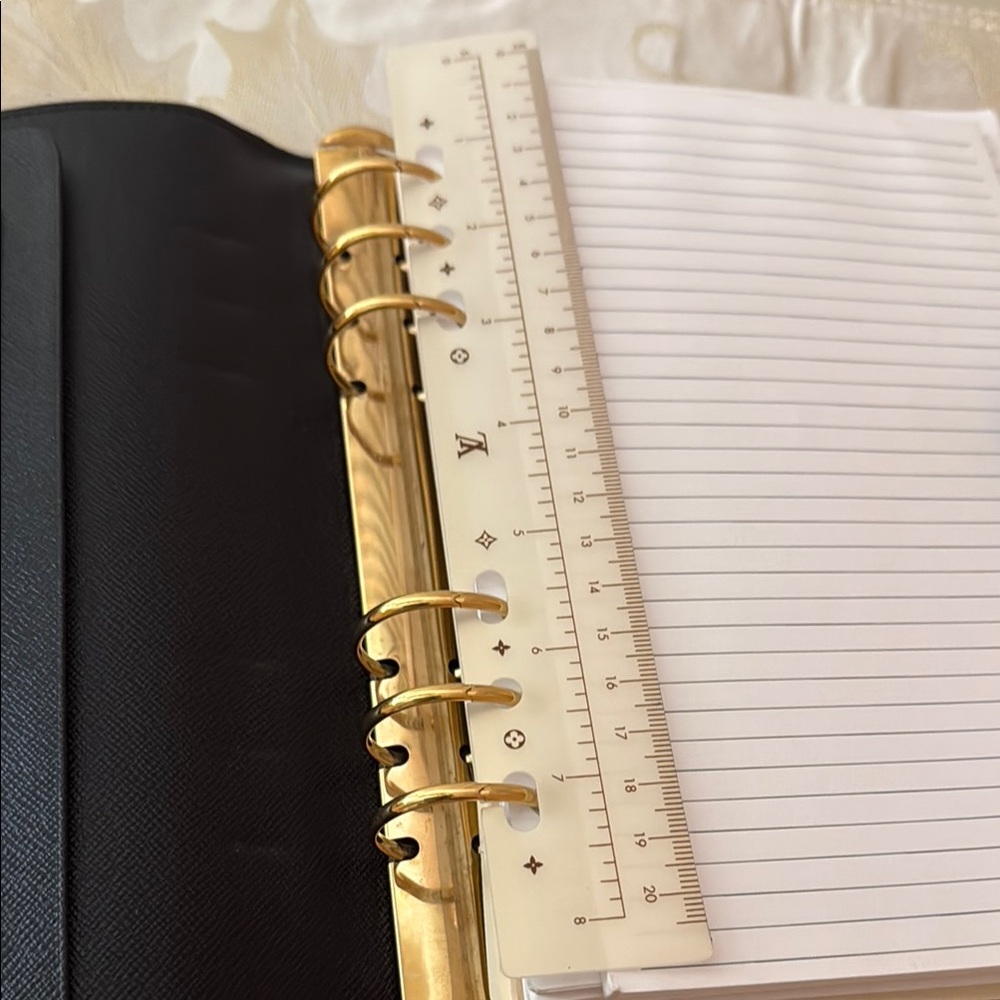 Louis Vuitton Black Epi Large Agenda GM